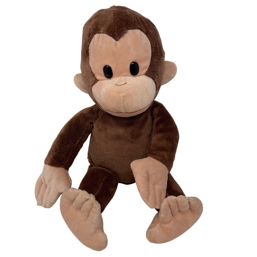 Curious George Plush Monkey Applause by Russ Stuffed Animal 17 Inch Tall